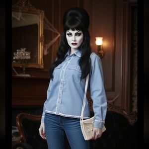 Vintage 70s Western Shirt L